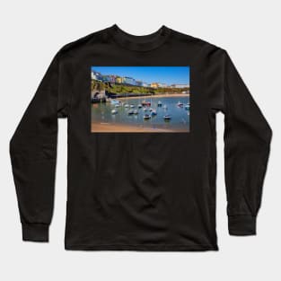 Tenby Harbour, Pembrokeshire Long Sleeve T-Shirt